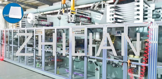 Hastane Örtü Altı Makinası 170 m/dk 300 m/dk