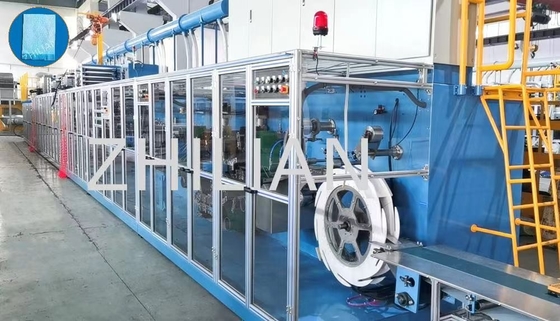 Kağıt Mendil Çok Amaçlı Altlık Makinesi ZLUP ile 5 katlı tip