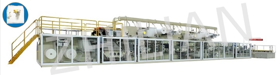200 M/Dk 350 M/Dk Tek Kullanımlık Pet Ped Makinası Otomasyonu