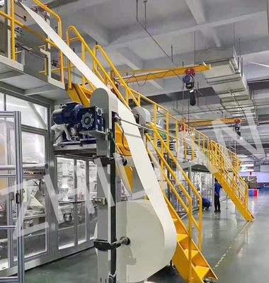Kadınsı İnkontinans Pedi Makinesi Yetişkin Bezi Pedi Makinesi