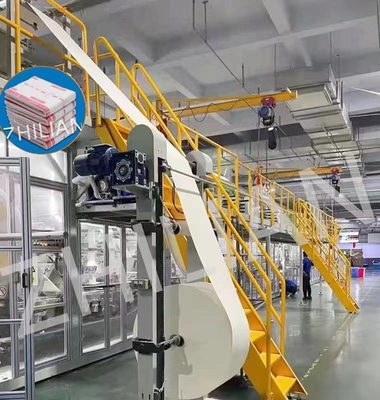 Ekonomik Kadınsı İnkontinans Pedi Makinesi Yetişkin Bezi Pedi Makinesi