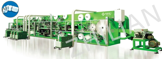 Tek Kullanımlık Pet Bez Makinesi 350 adet/dk 450 adet/dk