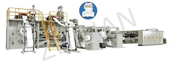 Tam Elastik Kemer Bebek Bezi Makinesi 450ppm - 600ppm