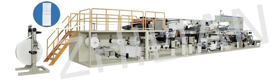 800mm 1000mm Hastane Çarşaf Makinesi 170 m/dk 300 m/dk