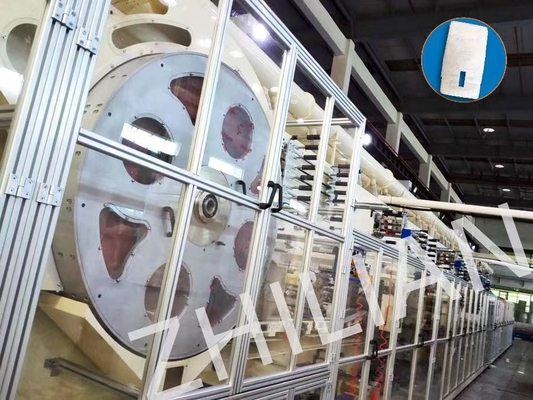 Düz Paketleme Sıhhi Peçete Yapma Makinesi