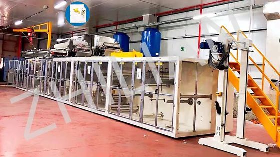 450mm Genişlik Eğitim Pedi Pet Pad Makinası 200 m/dk