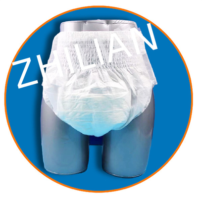 Yetişkin Bezi İnkontinans Pantolon Makinesi 250pcs / dak Ultra İnce Tip Yukarı Çekin