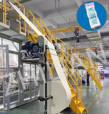 Kadınsı İnkontinans Pedi Makinesi Tek Kullanımlık Yetişkin Bezi Makinesi