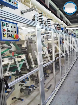 Elastik Şerit Şekli ile Hemşirelik Pedi Tek Kullanımlık Göğüs Pedi Makinesi