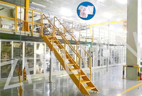 Ultra İnce Kadın Regl Pantolon Makinası 300 Adet / dak