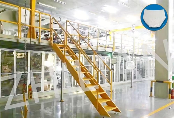 Ultra İnce Rahat Tek Kullanımlık Adet Dönemi Pantolon Makinası 250pcs / dak