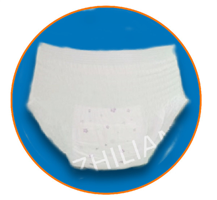 Ultra İnce Rahat Tek Kullanımlık Adet Dönemi Pantolon Makinası 250pcs / dak