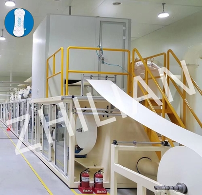 Kadın Günlük Kullanım Pantyliner Makinesi Yön Külot Kalkan Makinesi