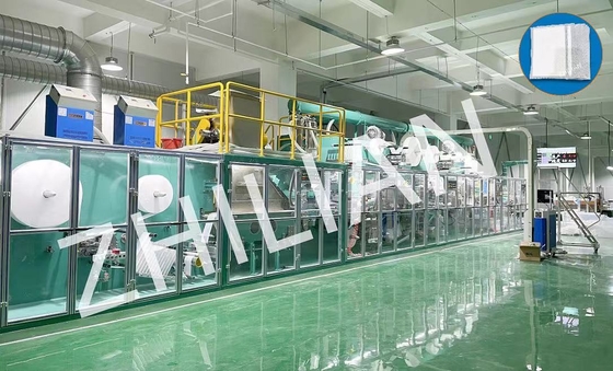 350 m/dk Gıda Ped Makinası Sağanak Ped Makinası