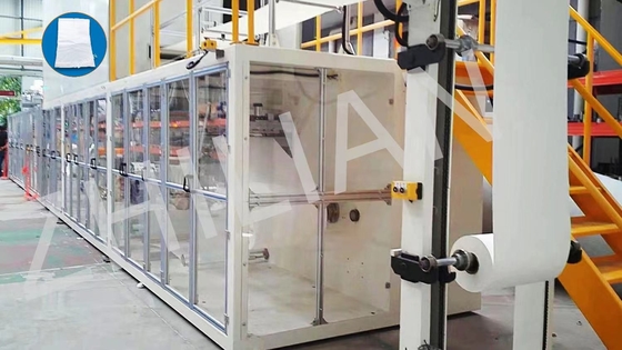 Tek Kullanımlık Hemostatik Ped Makinesi 150mm 200mm 300mm Genişlik